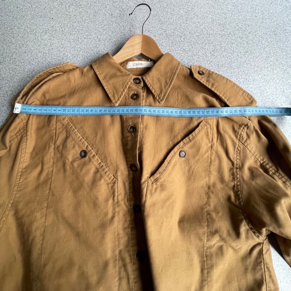 Maria Cher Co-ord Set in Khaki - Picture 14 of 16